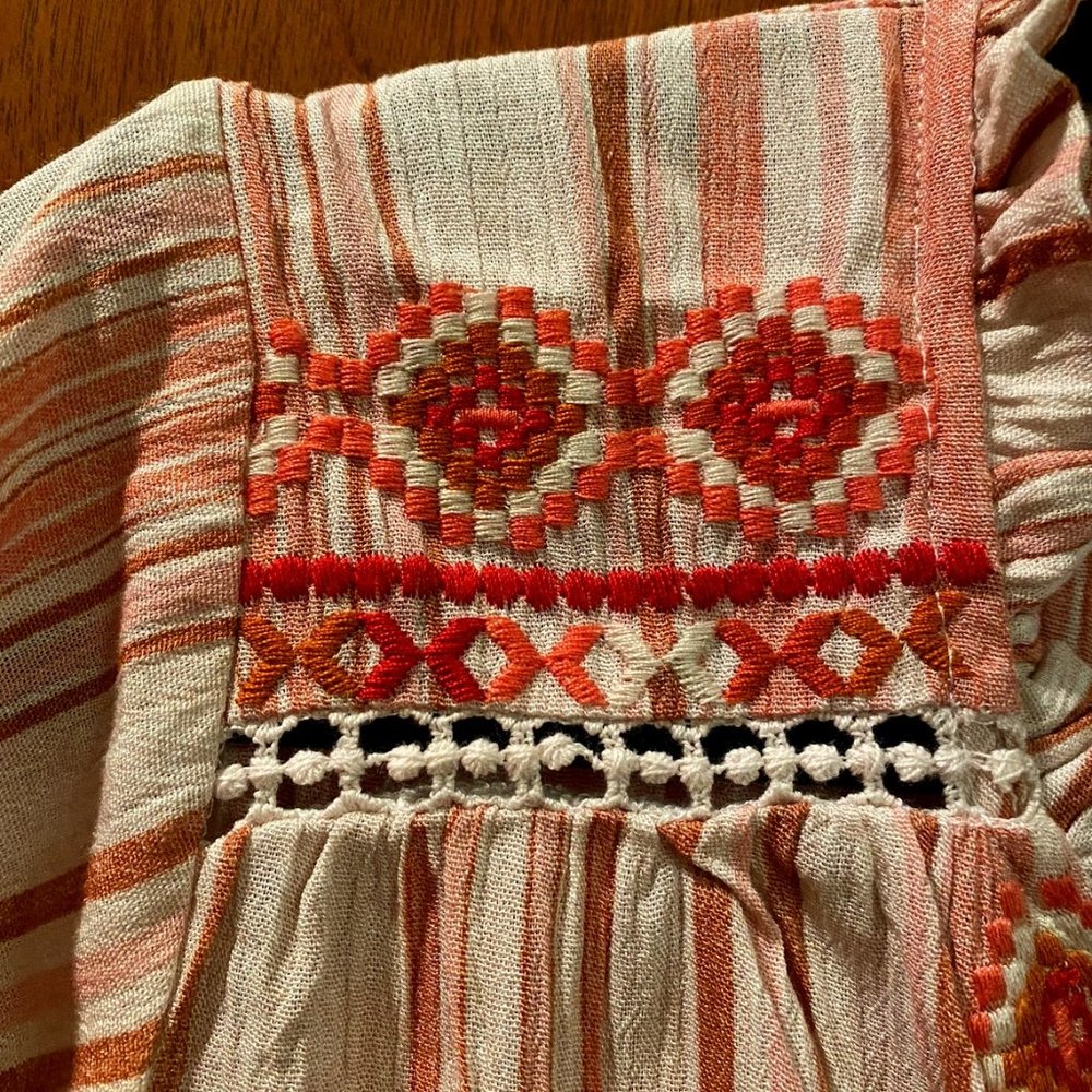 Cute, embroidered shirt!